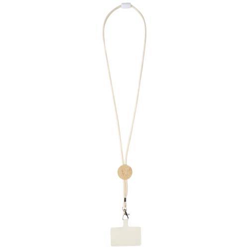 Adhab Smartphone Lanyard mit Bambusdetails