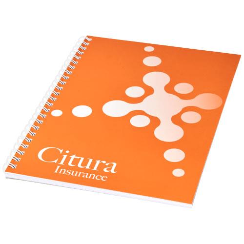 Desk-Mate� A5 Notizbuch mit Kunststoff Cover und