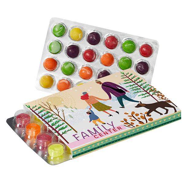 Werbeschuber f�r Kleinster (Advents-)Kalender der Welt