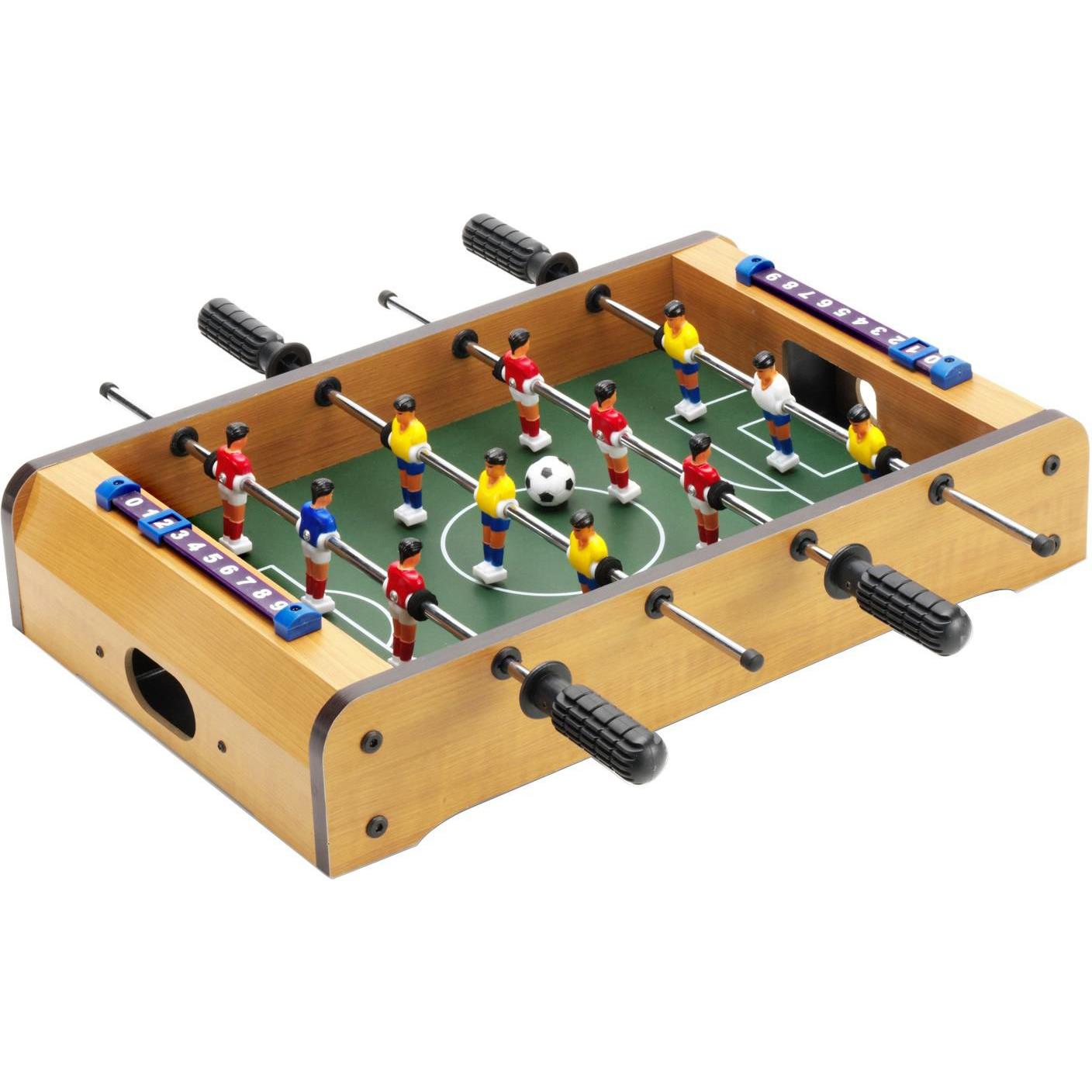 Fu�ball-Tischkicker aus Holz/Kunststoff/Metall Alina